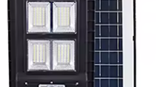 Lampa solara stradala LED 300W cu panou fotovoltaic cu 6 casete