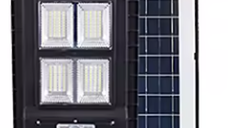 Lampa solara stradala LED 300W cu panou fotovoltaic cu 6 casete