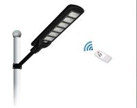 Lampa solara stradala LED 300W cu panou fotovoltaic cu 6 casete - 1