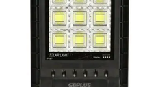 Lampa solara stradala LED impermeabil 200W cu telecomanda GD 98200