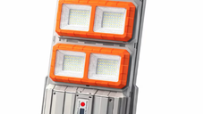 Lampa solara stradala premium LED 3000W IP66 puternica 6 casete