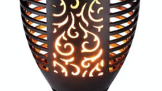 Lampa Solara XF-6006 Tip Torta cu Iluminare Efect Flacara
