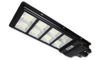Lampa Stradala 400W Led SMD 8 Casete individuale Cu Panou Solar, Senzor de Lumina Telecomanda - 1
