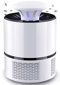 Lampa UV NOVA NV-818 Anti-Insecte cu capcana Vacuum alimentare USB Alb - 1