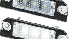 Lampi numar LED VW Golf 4 5 6 7 Lupo Passat CC 2008-2012 Passat 4D Passat cc 09 New Beettle/Cabrio Polo/Derby Phaenton EOS cu Canbus