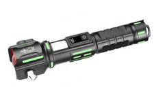 Lanterna aluminiu RTY 827 cu LED 30W incarcare USB acumulator 18650 lampa COB Ciocan de Urgenta si Cutter