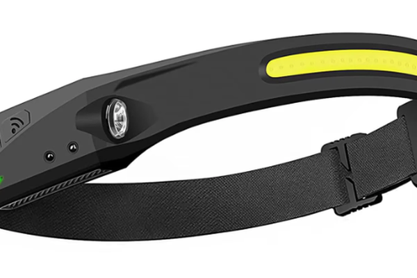 Lanterna de cap cu acumulator G28 frontala cu SENZOR de miscare banda leduri
