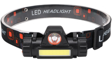 Lanterna de cap DUAL cu acumulator