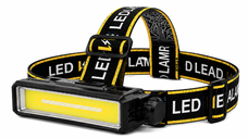 Lanterna de cap LED COB CB T144 reincarcabila USB Type C 3 moduri de Iluminare