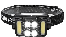 Lanterna de Cap LED COB Rezistenta la apa IPX4 L33