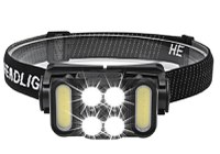 Lanterna de Cap LED COB Rezistenta la apa IPX4 L33 - 1