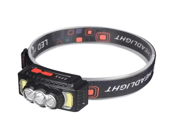 Lanterna De Cap Reincarcabila LED 7 Moduri de Iluminare RD C159