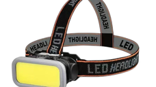 Lanterna de cap YM 309 cu LED COB si incarcare USB
