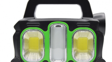 Lanterna de mana/Lampa HB6168 panou solar USB 10W