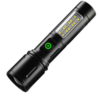 Lanterna de mana LED reincarcabila CB 505A TG cu incarcare USB - 1