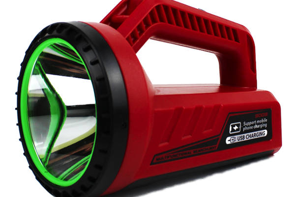 Lanterna de mana multifunctionala 9009 cu incarcare USB si functie de Power Bank
