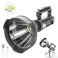 Lanterna de Mana W591 cu TREPIED , Baterie Externa 1000W LED foarte puternic P50 - 1