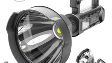 Lanterna de Mana W591 cu TREPIED , Baterie Externa 1000W LED foarte puternic P50