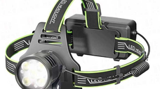 Lanterna frontala de cap BL A29 5 cu 2 acumulatori Li-ion 18650 incarcare USB 5 LED tip P50