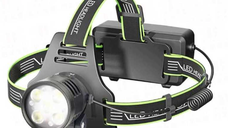 Lanterna frontala de cap BL A29 5 cu 2 acumulatori Li-ion 18650 incarcare USB 5 LED tip P50