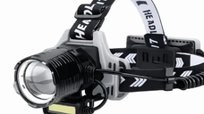 Lanterna frontala profesionala BL V82 GT200, 30W, LED cu Laser Focus si senzor de miscare
