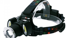 Lanterna Frontala Reincarcabila LED BLC 865T6 cu 5W si Zoom