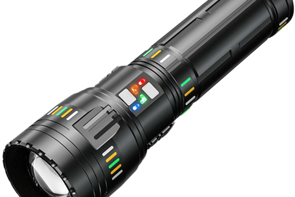 Lanterna G601 super-luminoasa tip laser Led 90W 5000 lumeni cu USB si USB type C