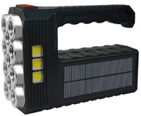 Lanterna LED cu incarcare solara si USB 3 moduri 11 leduri ST-11 - 1