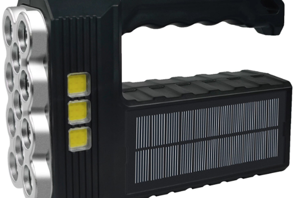 Lanterna LED cu incarcare solara si USB 3 moduri 11 leduri ST-11