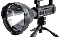 Lanterna LED cu reflector si trepied L-835 negru