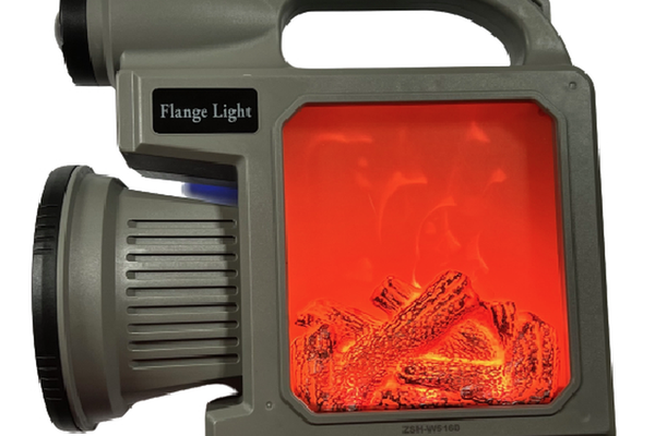 Lanterna LED USB-C Semnalizare Rosie, Decor Semineu W5160A