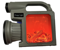 Lanterna LED USB-C Semnalizare Rosie, Decor Semineu W5160A - 1