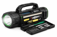 Lanterna multifunctionala CB 5515 tip trusa scule cu LED puternic COB si incarcare USB C - 1