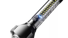Lanterna multifunctionala LED SMD de urgenta USB QD650 putere 20W