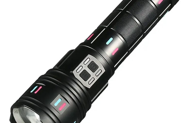 Lanterna Profesionala AK177 Incarcare Type C putere 60W indicator de incarcare cu 8 acumulatori