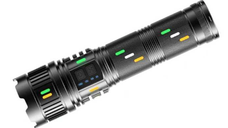 Lanterna profesionala CB G400Y din aluminiu resistenta la socuri cu led 300w 4 acumulatori 181350 incarcare USB