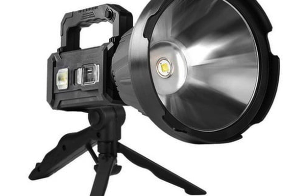 Lanterna puternica de mana LED P90 cu trepied W5111