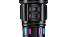 Lanterna puternica de mana ZSH AK178 cu filtre colorate