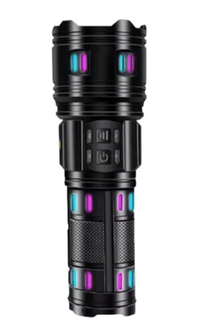 Lanterna puternica de mana ZSH AK178 cu filtre colorate - 1