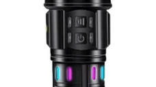 Lanterna puternica de mana ZSH AK178 cu filtre colorate