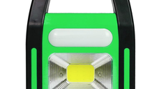 Lanterna solara de camping reincarcabila USB 100 lm HB9707