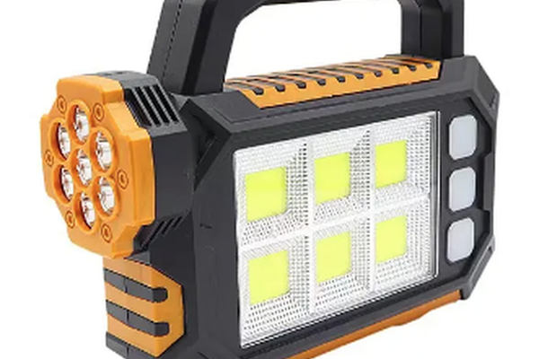 Lanterna solara HS-8029-7-B multifunctionala  cu 3 surse de lumin COB
