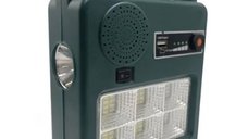 Lanterna Solara si Boxa Portabila KOLIS038 cu Port USB