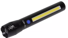 Lanterna TD-C83 cu LED CREE 7 W LED lateral COB 7 W acumulator integrat zoom telescopic