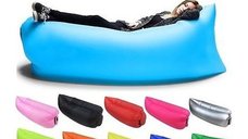 Lazzy Bag Saltea-sezlong gonflabil portabil