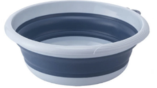 Lighean rotund pliabil 35cm ALBASTRU