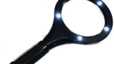 Lupa profesionala cu 5 leduri si trei moduri de iluminare