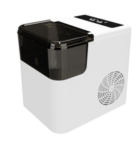 Masina de gheata portabila TB 966 de 12 kg/24h cuburi rapide îin 6 min rezervor 1.6L - 1