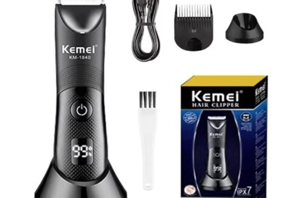 Masina de tuns Kemei KM 1840 de 6000 rpm cu stand incarcare