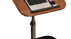 Masuta de cafea / laptop rotativa cu inaltime reglabila